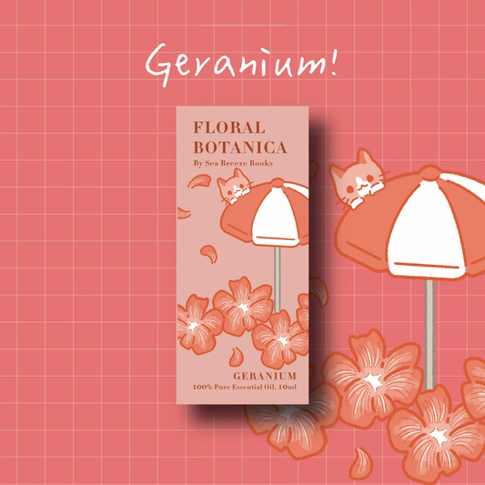 Geranium-Sea Breeze Exclusive: Flora Botanica Pure Essential Oil (10ml) | 天竺葵-海風獨家：花蕊草本純精油（10毫升）