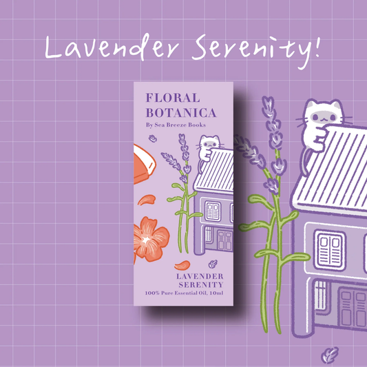 Lavender Serenity-Sea Breeze Exclusive: Flora Botanica Pure Essential Oil (10ml) | 幽靜勞明達-海風獨家：花蕊草本純精油（10毫升）