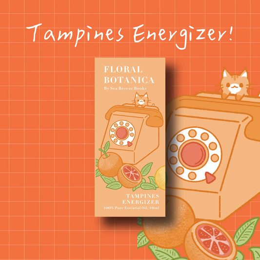 Tampines Energizer -Sea Breeze Exclusive: Flora Botanica Pure Essential Oil (10ml) | 活力淡濱尼- 海風獨家：花蕊草本純精油（10毫升）