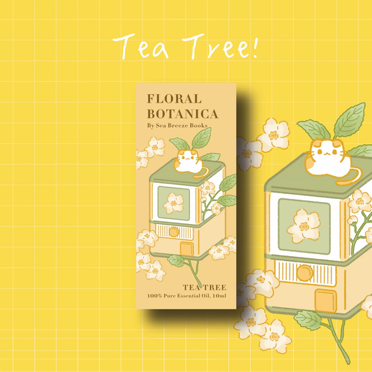 Tea Tree-Sea Breeze Exclusive: Flora Botanica Pure Essential Oil (10ml) | 茶樹-海風獨家：花蕊草本純精油（10毫升）